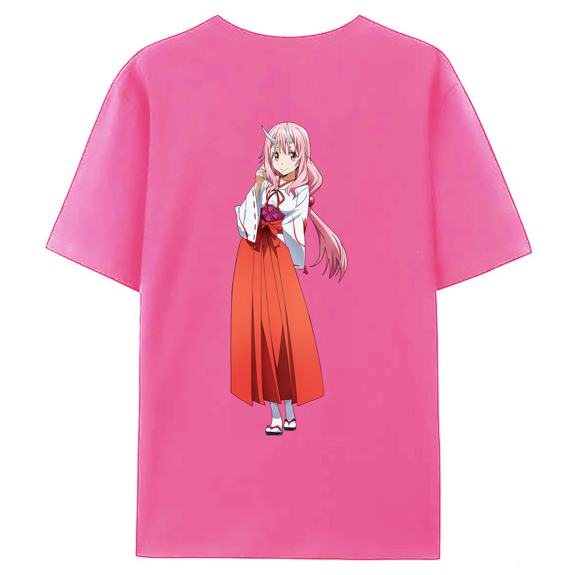 （画像用） 転スラ Regarding Reincarnated to Slime レディース半袖Tシャツ(バックプリント)